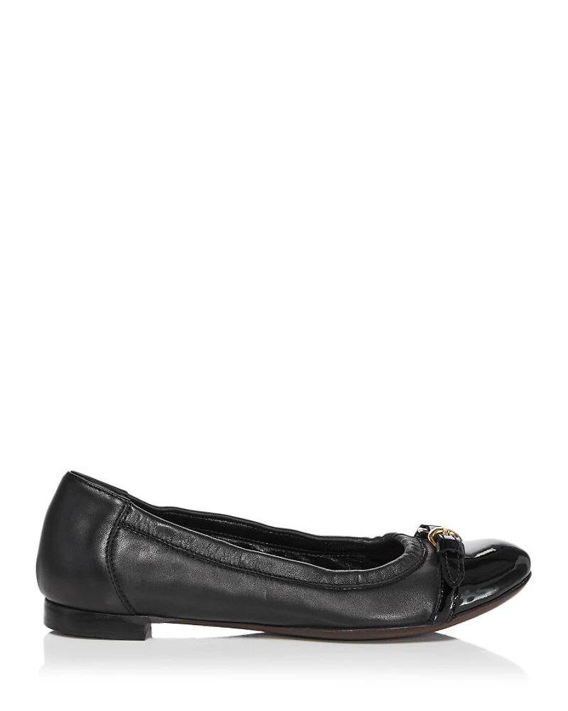 Women's Monika Cap Toe Ballet Flats