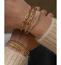 14K Yellow Gold Beaded Bracelet