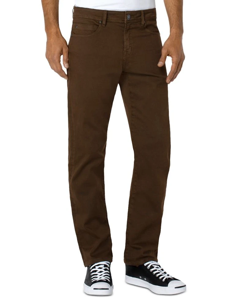 Regent Relaxed Straight Jeans Tobacco