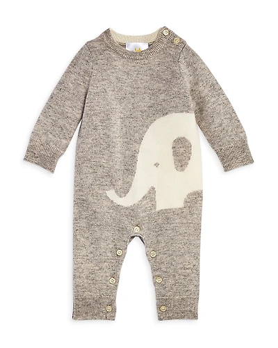 Bloomie's Unisex Elephant Cashmere Coverall, Baby - Exclusive