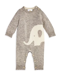 Bloomie's Unisex Elephant Cashmere Coverall, Baby - Exclusive