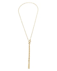 Oval Link Chain Convertible Necklace, 18"