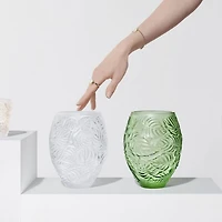 Feuilles Vase, Clear