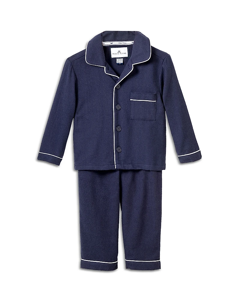 Petite Plume Unisex Flannel Pajama Set - Baby, Little Kid