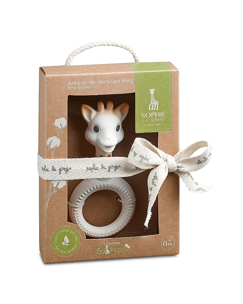 Sophie la Girafe So'Pure Ring Teether - Ages 0 Months+