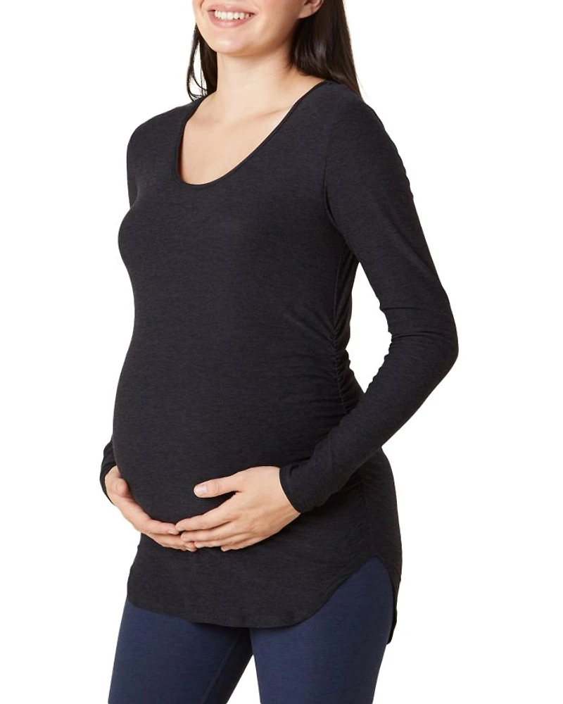 Maternity Classic Crewneck Top