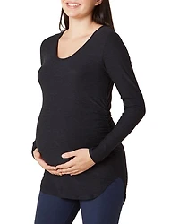 Maternity Classic Crewneck Top