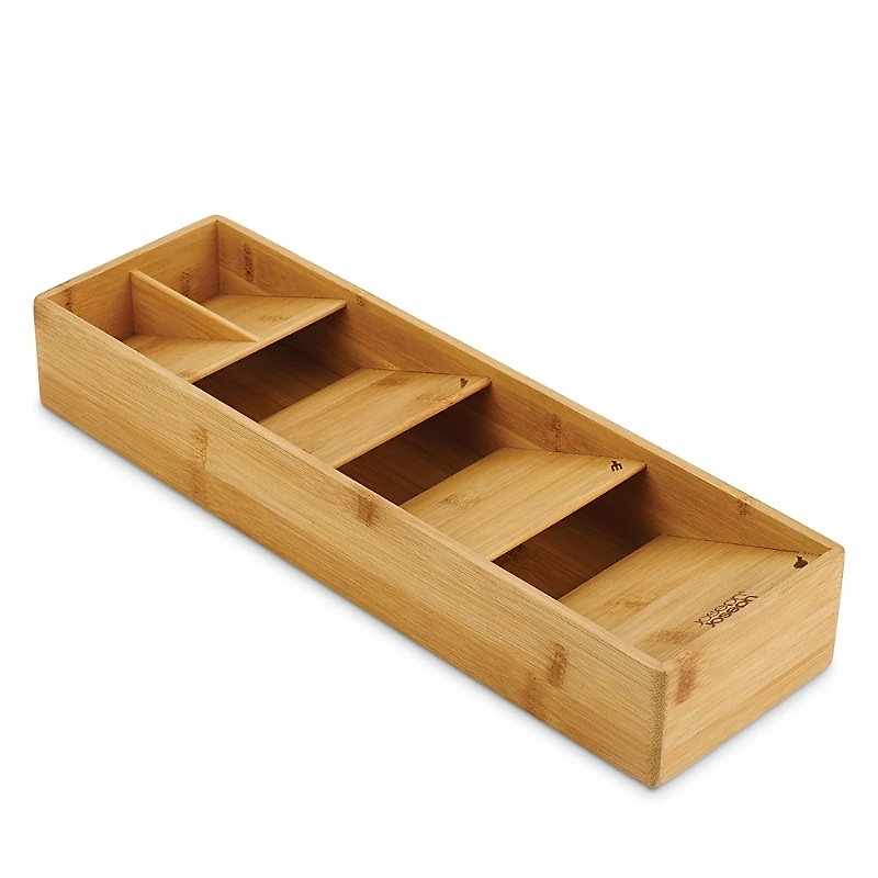 Joseph Joseph DrawerStore Bamboo Compact Cutlery Organizer