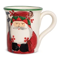 Vietri Old St. Nick 2021 Golfing Mug