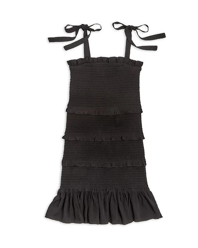 Girls' Evan Smocked Ruffle Dress - Big Kid