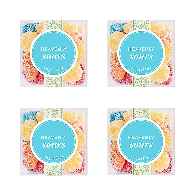 Sugarfina Heavenly Sours Small Cube Kit, 4 Piece