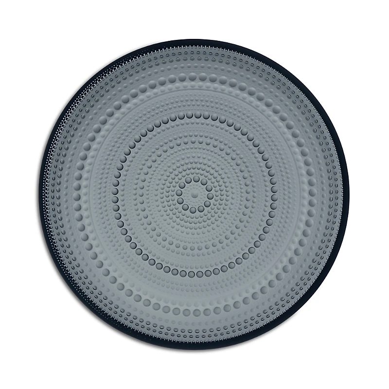 Iittala Kastehelmi Dark Gray Plate, 9.75