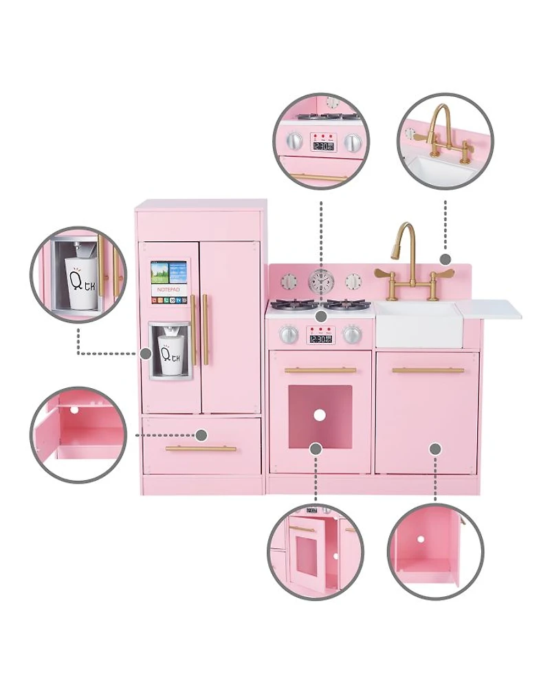 Little Chef Charlotte Modern Play Kitchen - Ages 3+