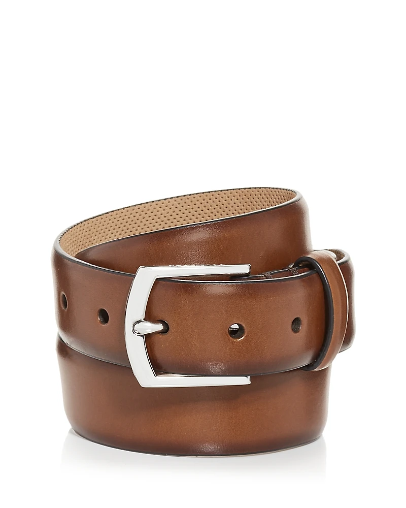 Cole Haan Men's Lewis Burnished Leather Belt