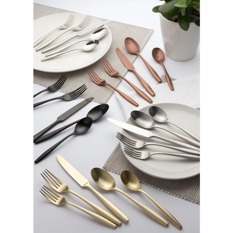 Katerina Satin 20 Piece Flatware Set, Service for 4