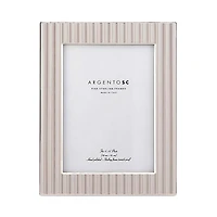 Argento Sc Fluted Sterling Silver Picture Frame