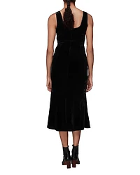 Mila Velvet Midi Dress