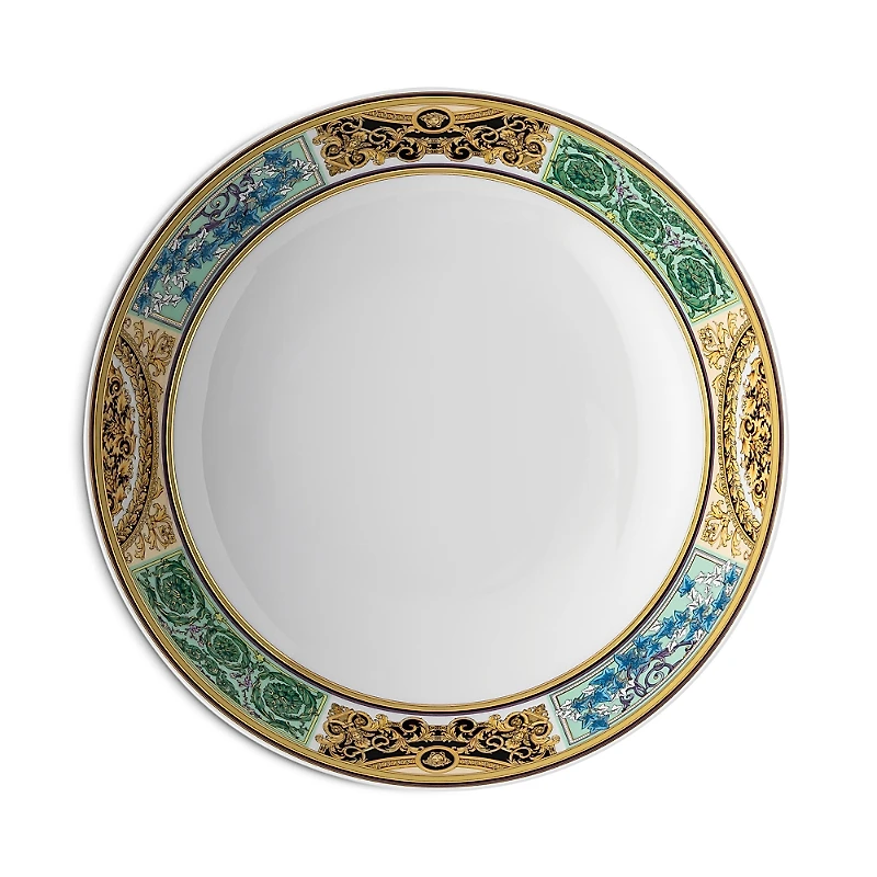 Versace Barocco Mosaic Rim Soup Bowl