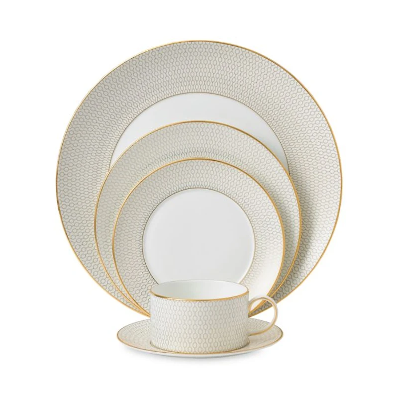Gio Gold Oval Serving Bowl