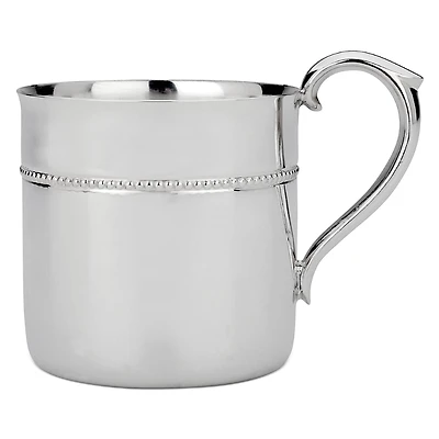 Reed & Barton Royal Bead Silverplated Baby Cup