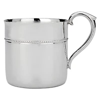 Reed & Barton Royal Bead Silverplated Baby Cup