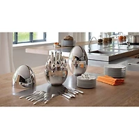 Mood Silverplate 24-Piece Flatware Set