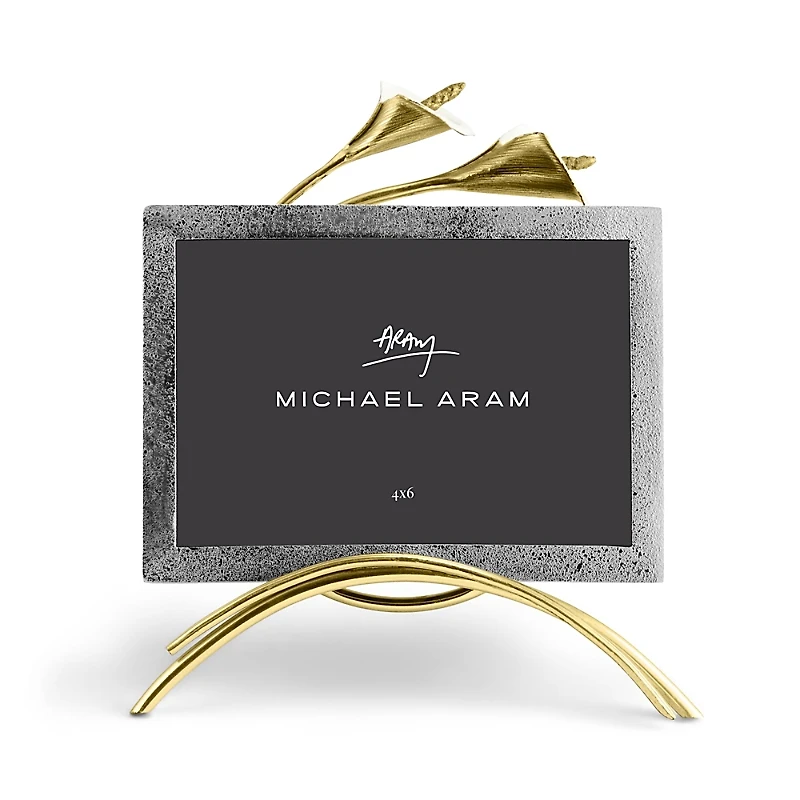 Michael Aram Calla Lily Easel Frame, 4 x 6