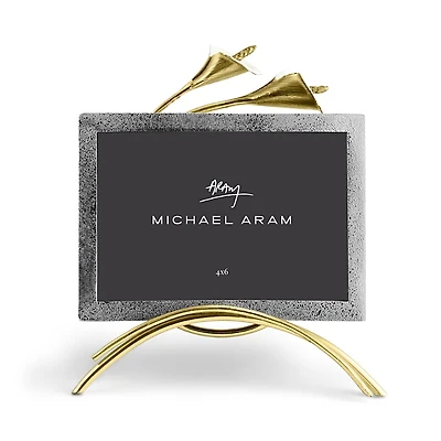 Michael Aram Calla Lily Easel Frame, 4 x 6