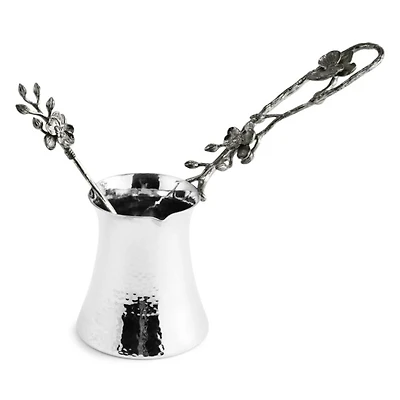 Black Orchid Coffee Pot
