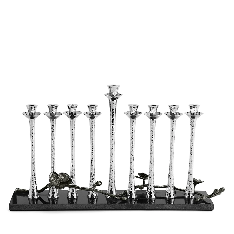 Michael Aram Black Orchid Menorah