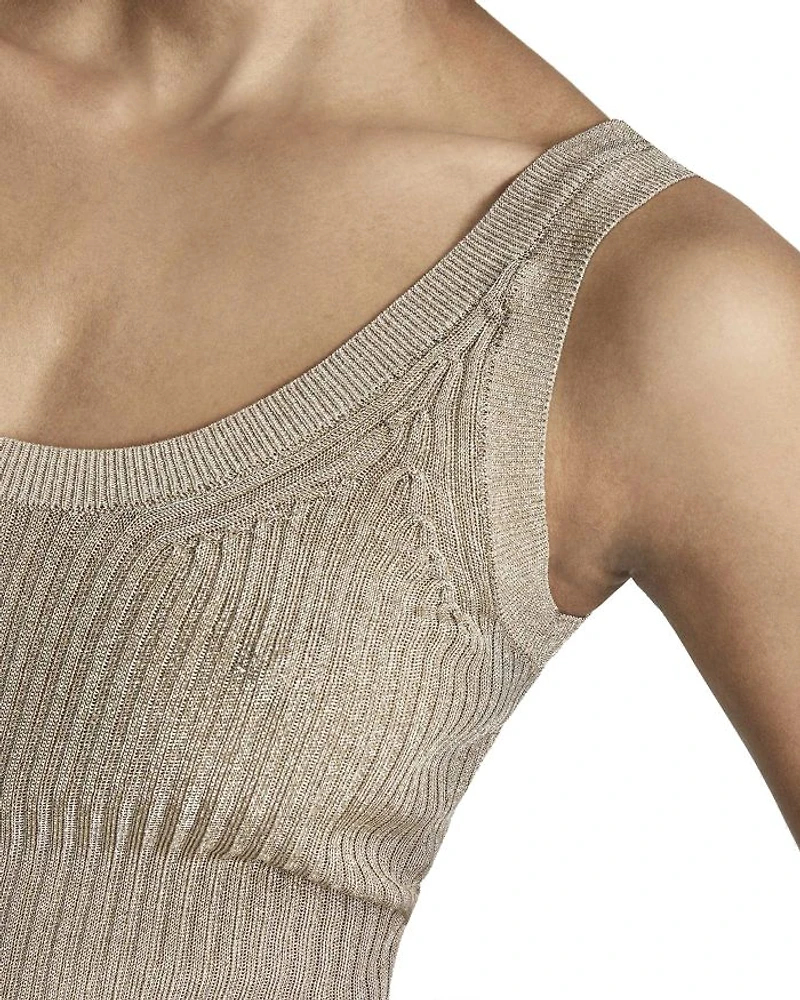 Imogen Metallic Sleeveless Top