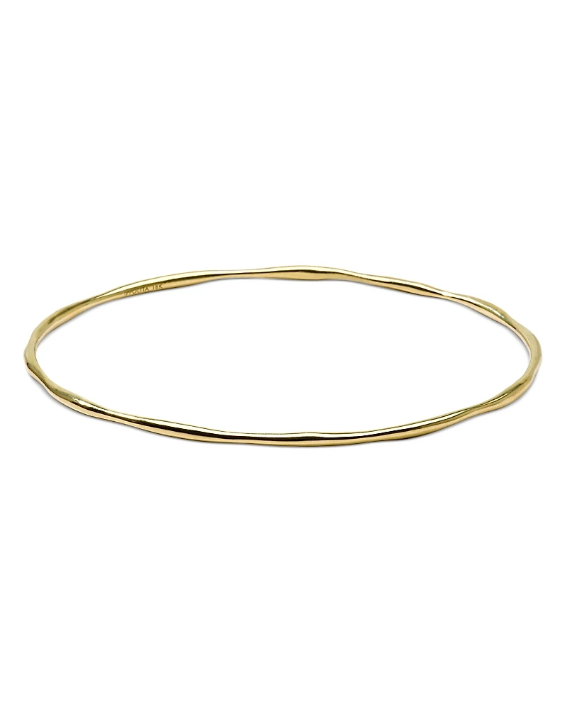 Ippolita 18K Yellow Gold Classico Squiggle Bangle Bracelet