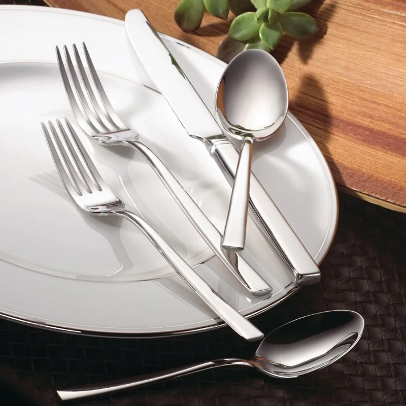 Cole Stainless Steel 65 Piece Flatware Set, Service for 12