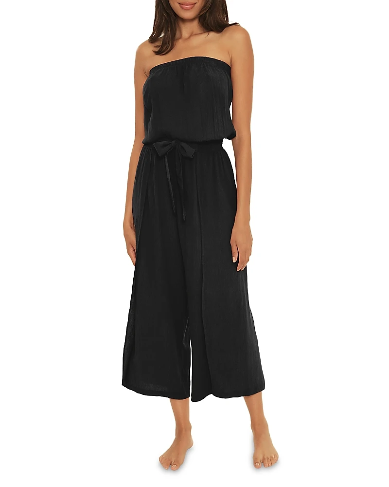 Becca by Rebecca Virtue Ponza Strapless Cover Up Jumpsuit