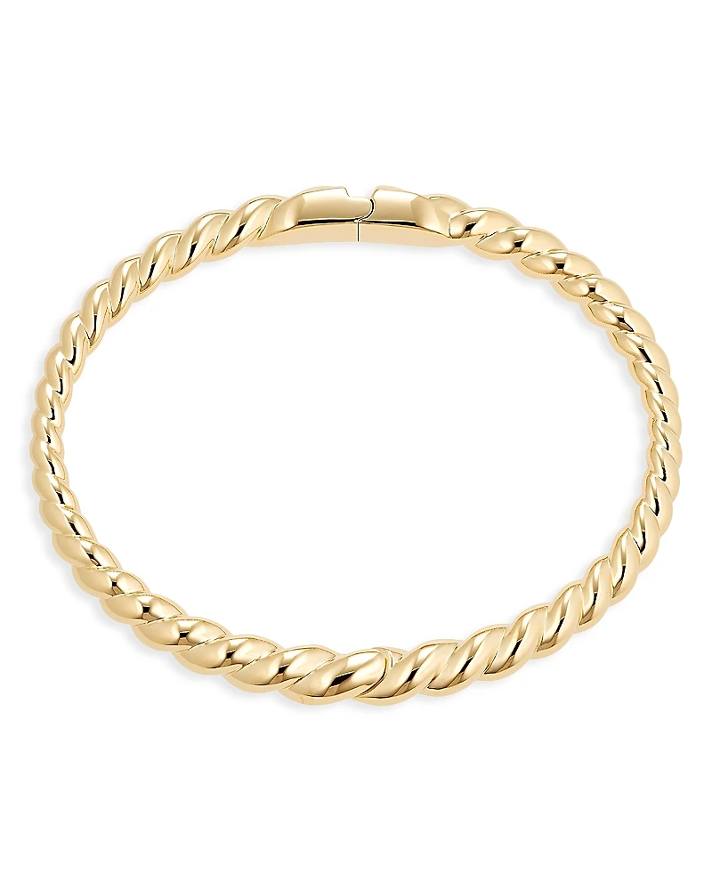 Nadri Golden Hour Twist Bracelet