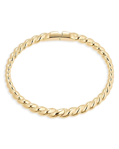 Nadri Golden Hour Twist Bracelet