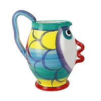 Pesci Colorati Figural Large Pitcher