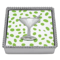 Mariposa Cocktail Beaded Napkin Box