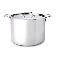 D3 Stainless Steel 12-Quart Stock Pot with Lid