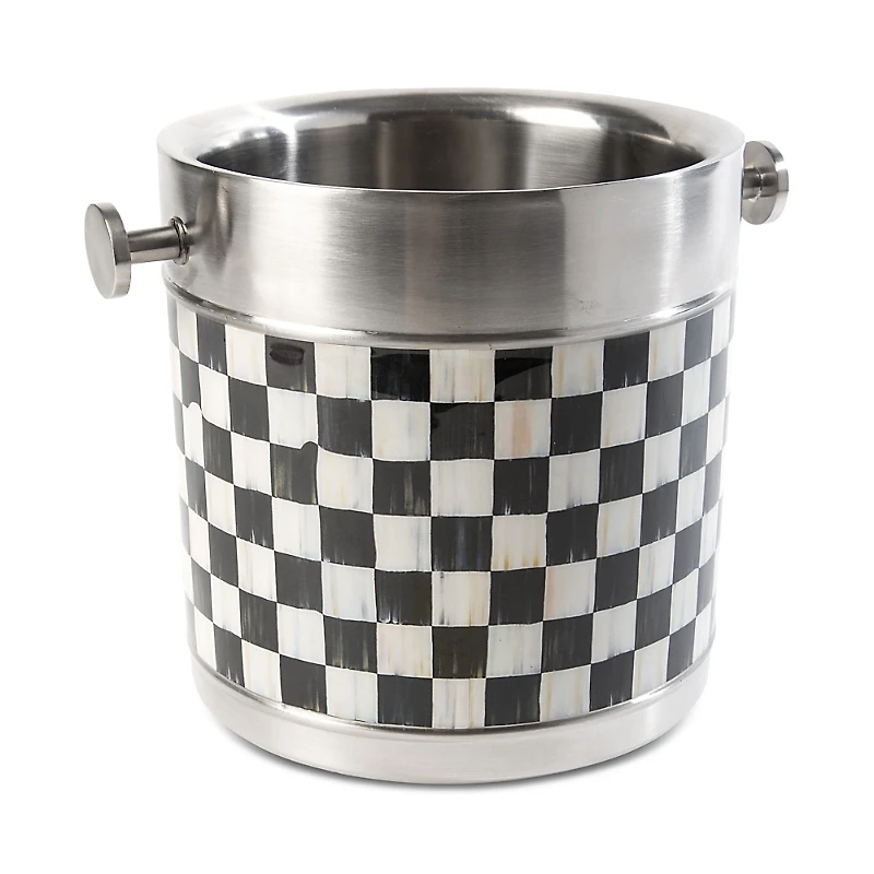 Mackenzie-Childs Courtly Check 3260 Ice Bucket
