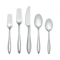 Lenox Sculpt 65-Piece Flatware Set