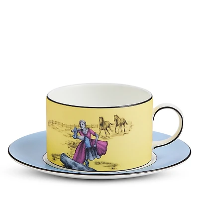 Wedgwood Sheila Bridges Teacup & Saucer Set