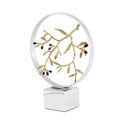 Michael Aram Celebration of Life Olive Branch Sculptural Urn