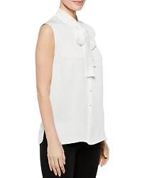Tie Neck Sleeveless Top