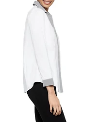 Striped Trim Shirt