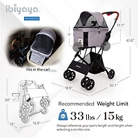 Travois 3-in-1 Dog Stroller