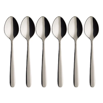 Villeroy & Boch Daily Line After-Dinner Teaspoons, Set of 6
