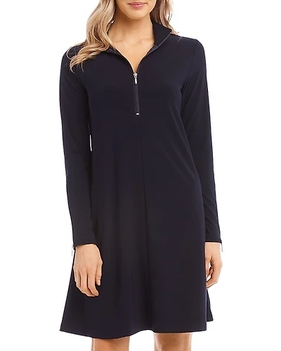 Karen Kane Zip Up Travel Dress