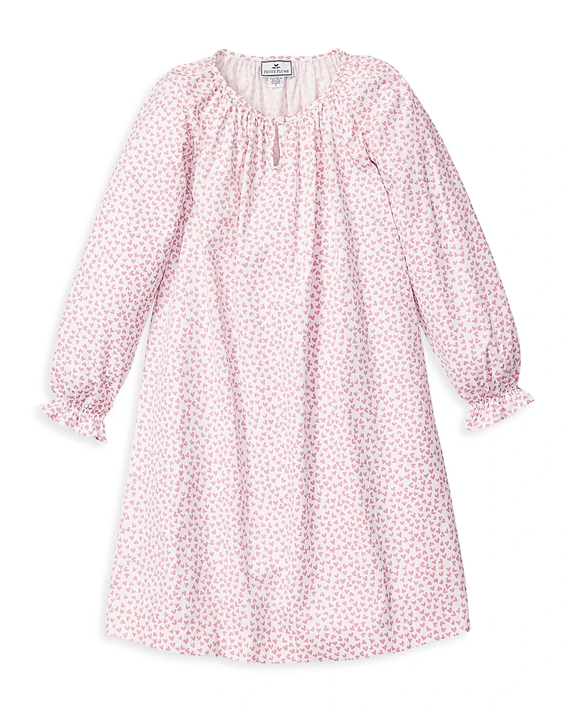 Petite Plume Girls' Sweethearts Delphine Nightgown - Baby, Little Kid, Big Kid