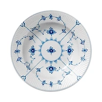 Royal Copenhagen Blue Fluted Plain Rim Soup Plate